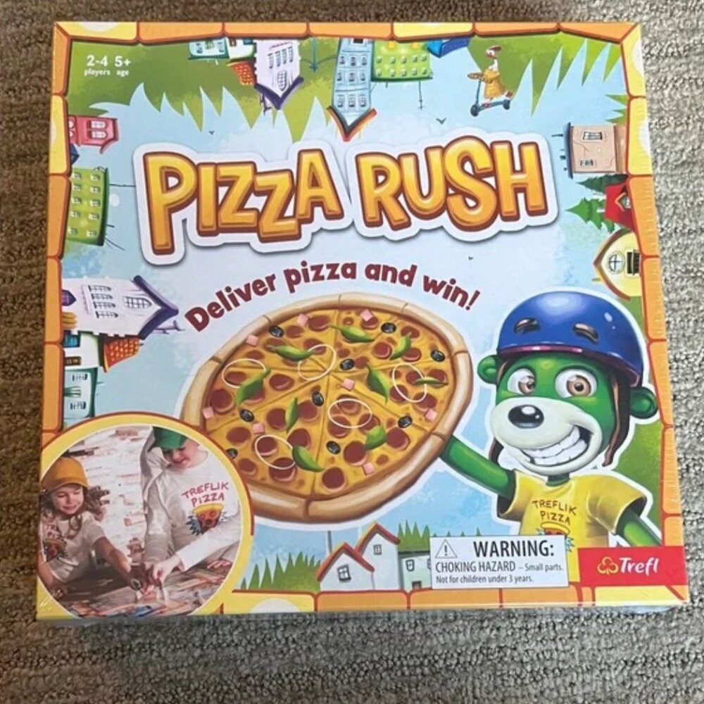 NWT Trefl Pizza Rush Board Game